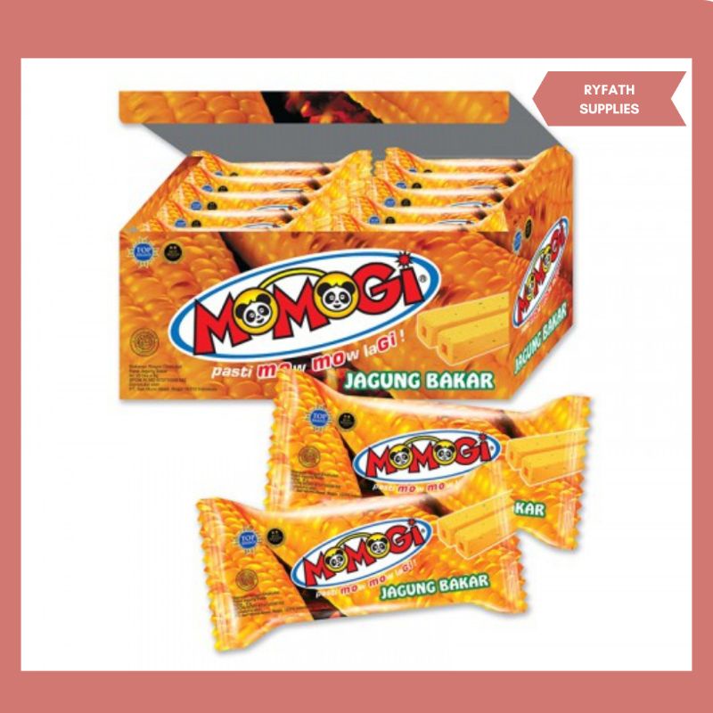 

MOMOGI STICK MAKANAN RINGAN EKSTRUDAT | Netto 20pcs x 6 gr