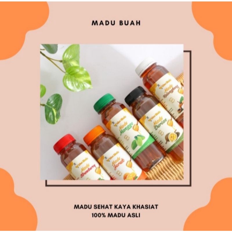 

Madu Asli Madu Nektar Buah-Buahan By Idea Madu 100 % Madu Murni