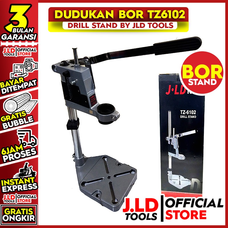 JLD Dudukan Stand Bor TZ 6102 / Holder Hand Drill