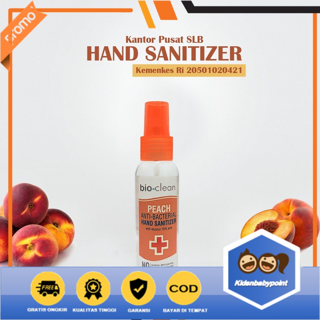 Hand Sanitizer Bio Clean Spray 100 ml Kemenkes