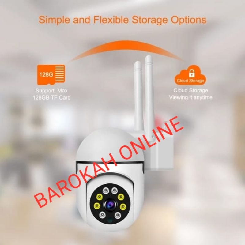 IP KAMERA CCTV V380 HD 8MP FULL HD outdoor Wifi Cctv Ip Camera ptz mini V380PRO