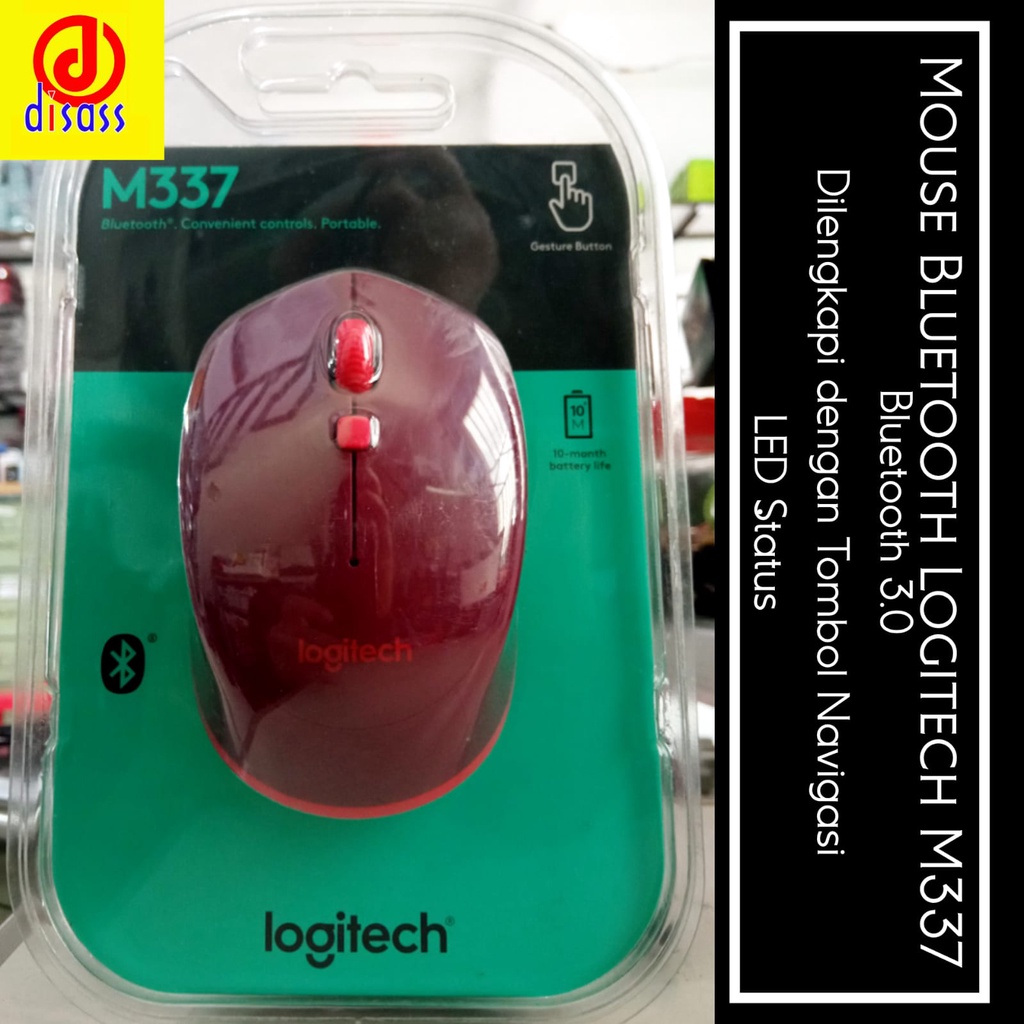 MOUSE WIRELESS LOGITECH M337-DISASS JOGJA