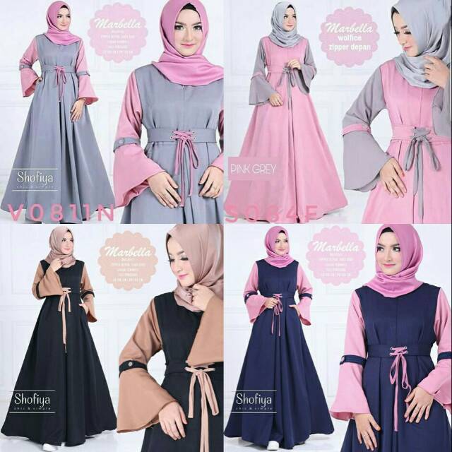 Marbella dress | Gamis syari