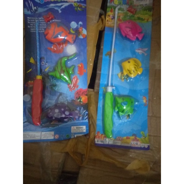 Mainan pancing ikan / pancingan