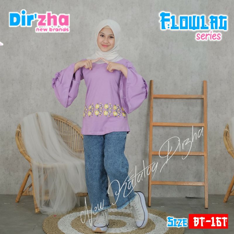 Set Kulot Jeans Dirzha 7-8T / Setelan Anak Remaja Cewe Perempuan Kulot Jeans Murah RUMAH MIKHA