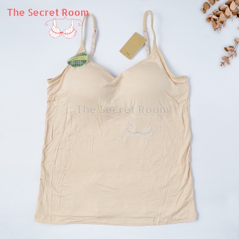 TALLY SINGLET TANK TOP 3551 I ADA BUSA I TALI BISA DIATUR I BAHAN KATUN BAMBOO I FREE SIZE