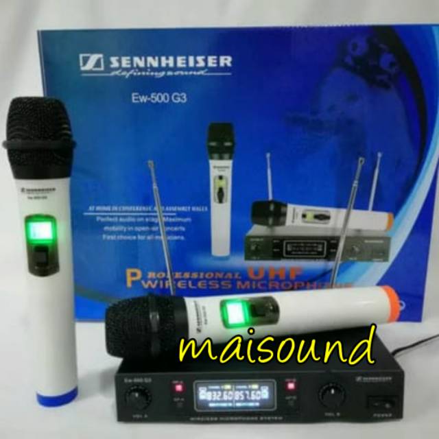 MIC SENNHEISER EW 500 G3 MICROPHONE SENNHEISER EW500 G3 HANDHELD