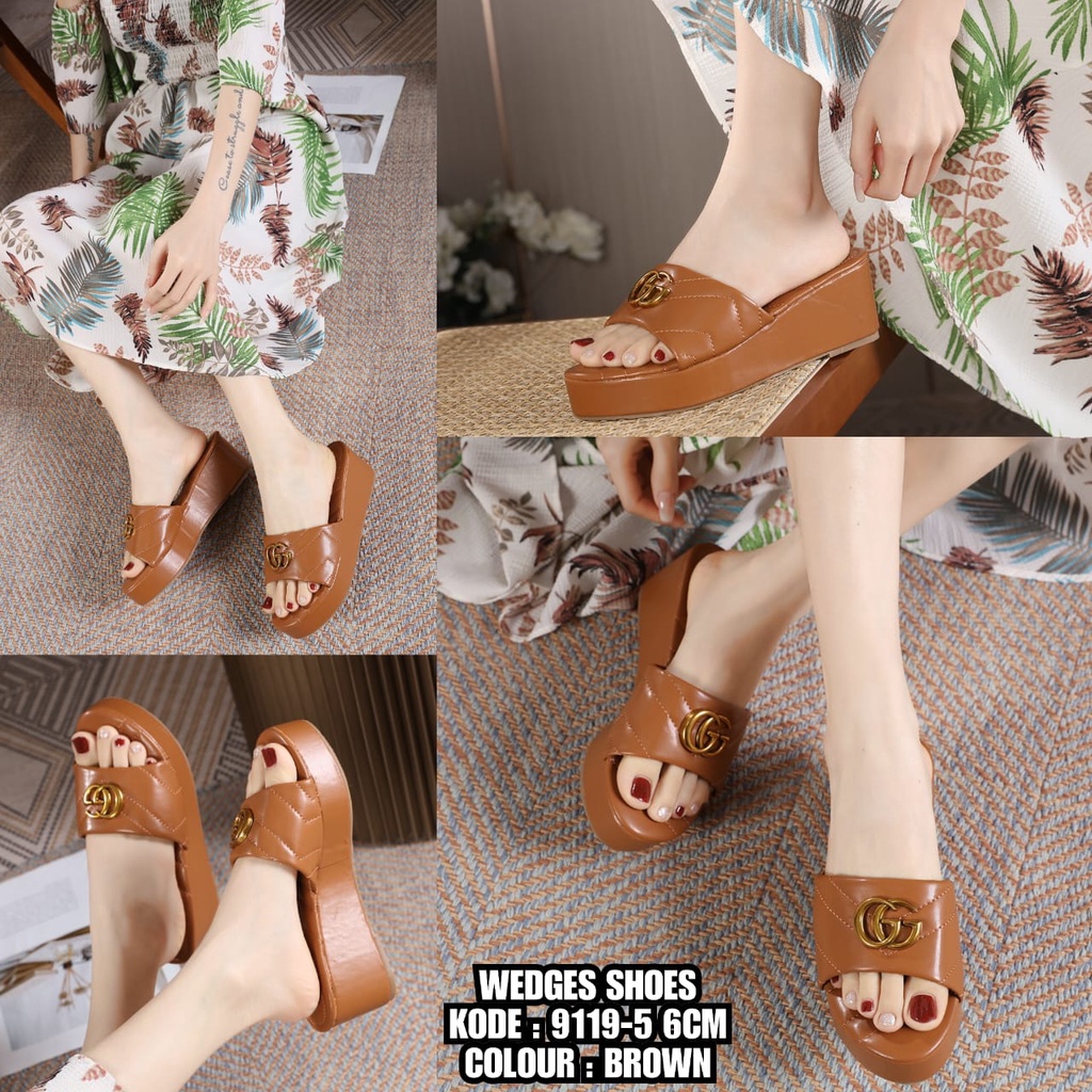 G WEDGES SHOESS 9119-5