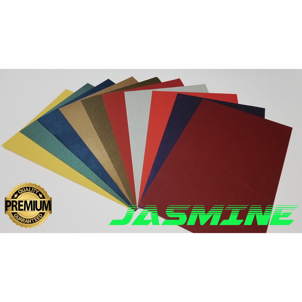 

Kertas JASMINE " Dark Colour " ukuran plano ( 79x109 cm ) Harga per 5 lembar