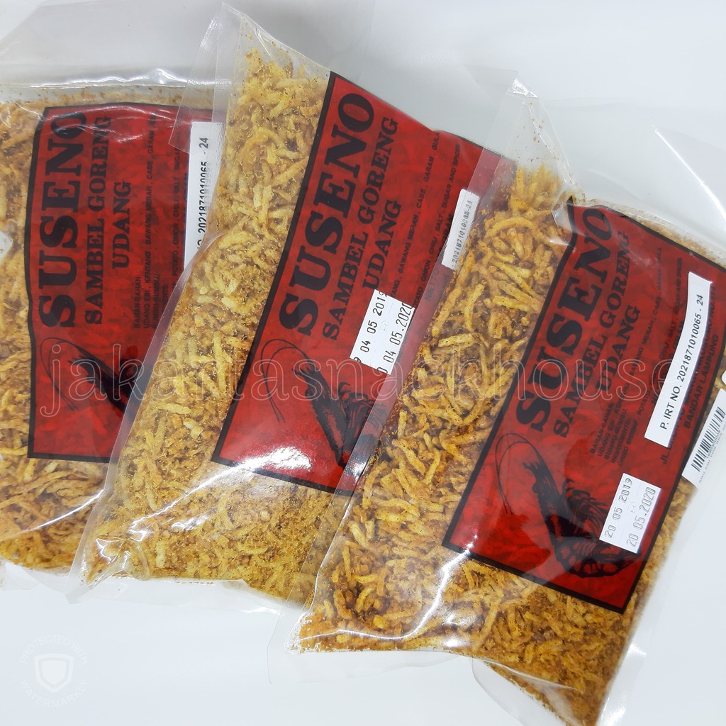 

SAMBAL GORENG UDANG NON CABE SUSENO LAMPUNG BUNGKUS
