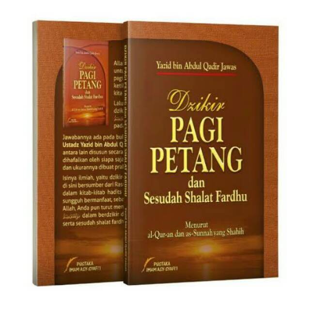 Buku Dzikir Pagi Dan Petang Sesuai Sunnah Cover Baru Shopee Indonesia