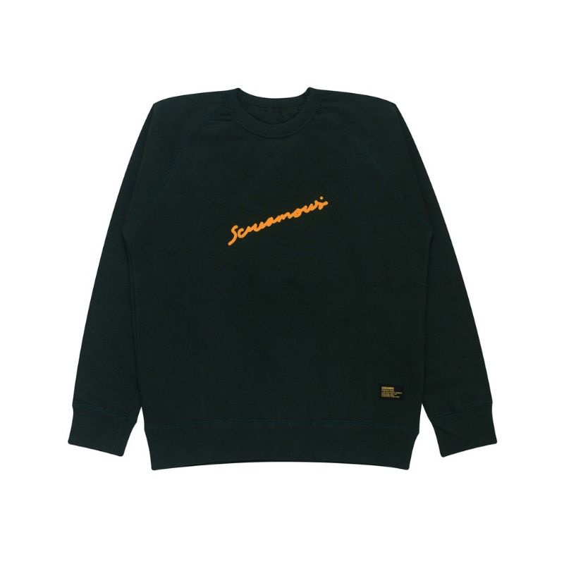 Screamous Crewneck SHOTS FOREST GREEN