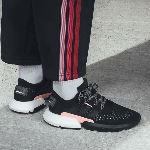 Adidas POD System 3.0 Boost Black Peach Women Premium