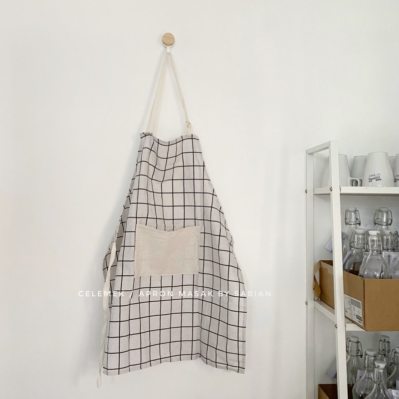 Celemek / Apron Dapur (Kain)