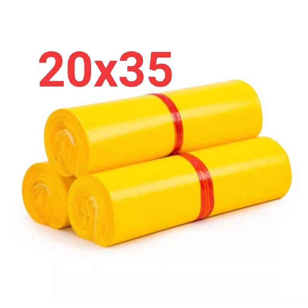 

TERMURAH ! POLYMAILER WARNA KUNING UK 20X35