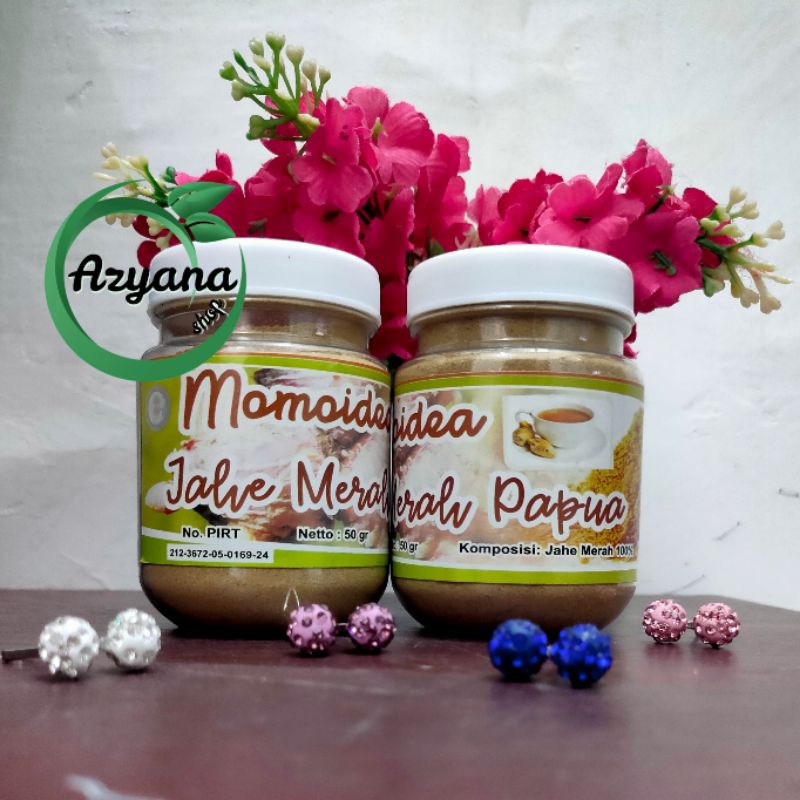 DINKES Jahe merah papua momoidea momo (berhologram)