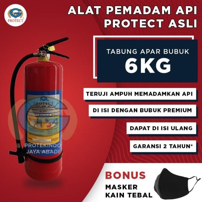 Apar 6 Kg Protect Powder / Tabung Pemadam Api / Apar 6Kg
