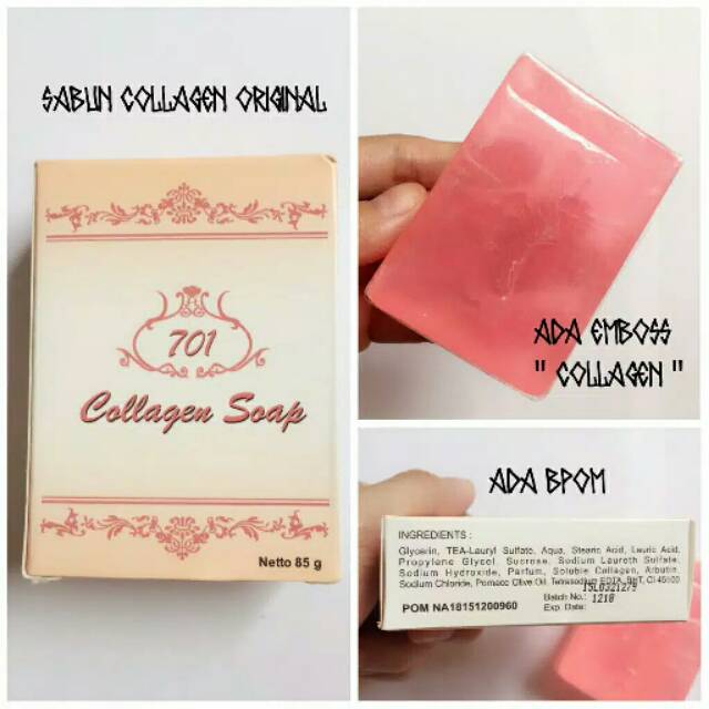 Sabun Collagen 701 Bpom