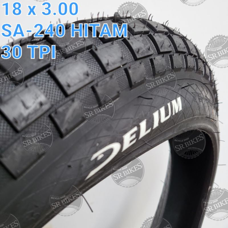 Ban Luar 18 x 3.00 3.0 Sepeda BMX FAT BIKE. DELIUM