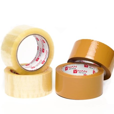 

Lakban Bening Lakban Coklat Lakban Transparan Solatip Double Tape Perekat Packing Full