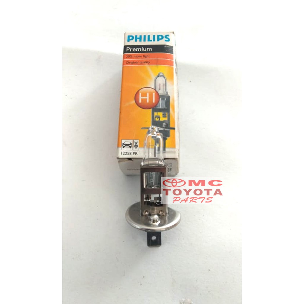 Bohlam Bolam Lampu Philips H1 Premium 711500-696410