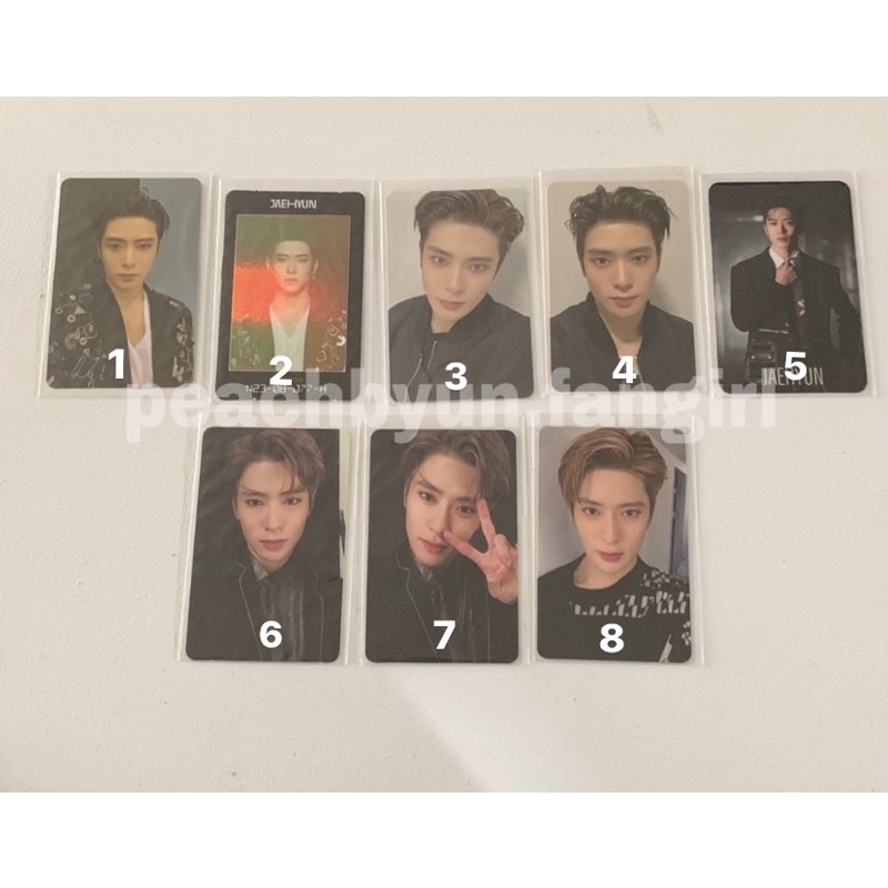 Photocard Jaehyun NCT official arrival,kihno,loveholic,regular,irregular,departure