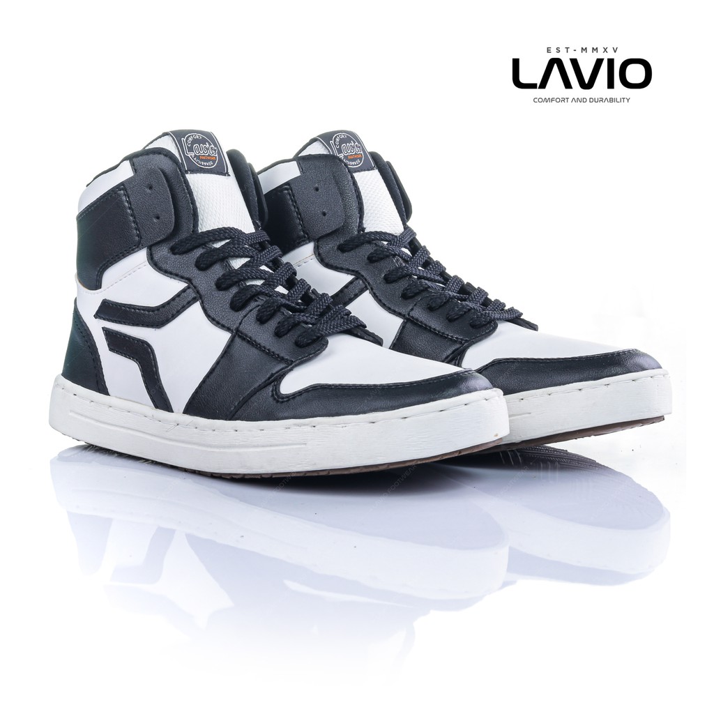 Sepatu Sneakers Kets Pria Lavio Neo Classic High Best Seller Kekinian