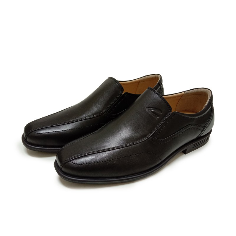 Camel Active Men Black Bond II Formal Shoes Slip-On  801906-PI2-1 BLACK
