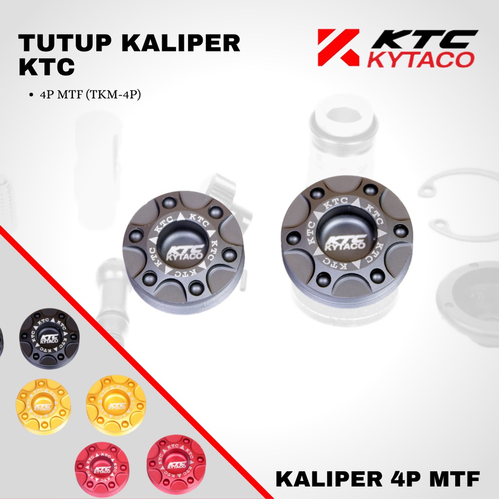 TUTUP Kaliper KTC 4P MTF Warna