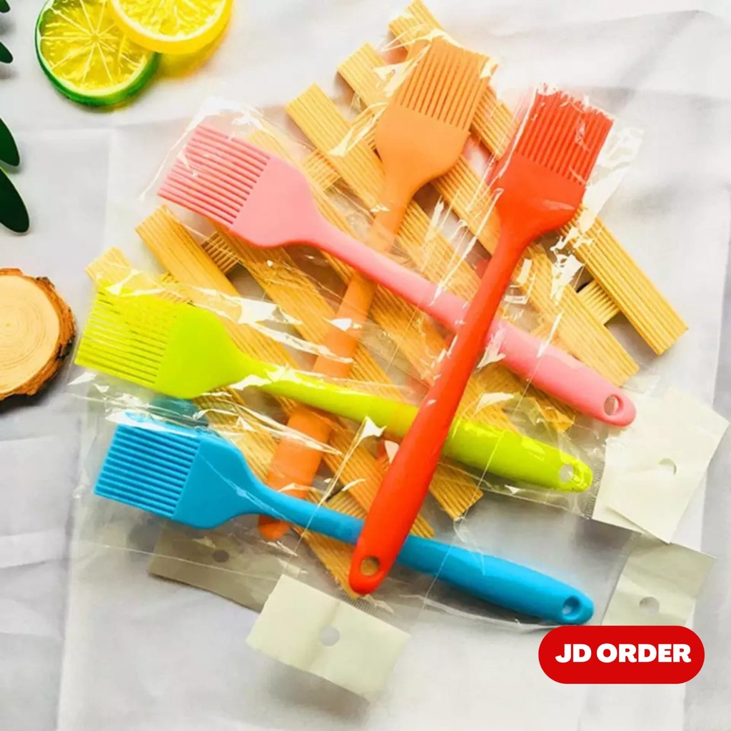 Kuas Silikon Premium Food Brush Kuas Silikon Minyak Roti BBQ Food Grade Tahan Panas