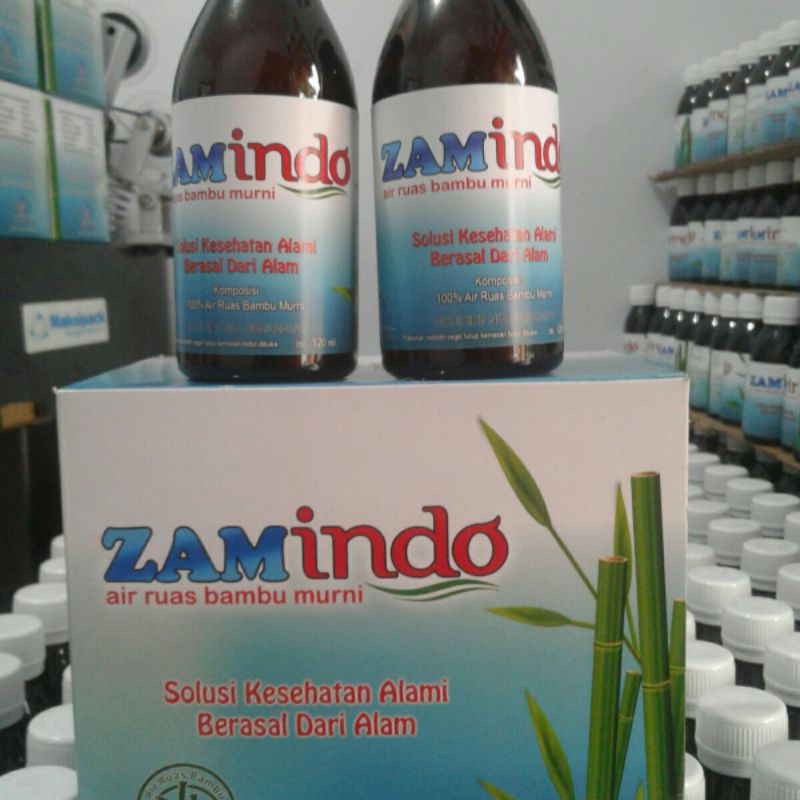 Air ruas bambu zamindo asli