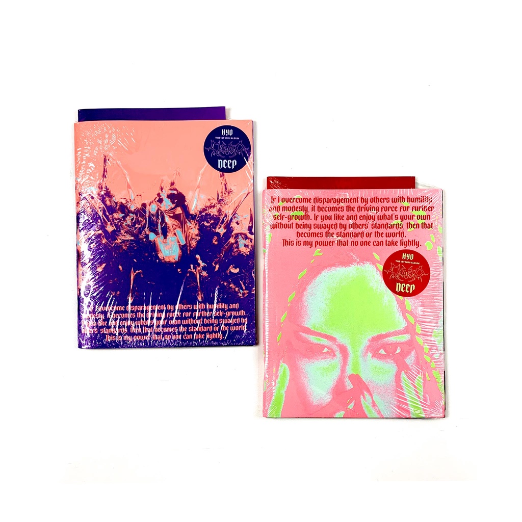 SNSD Hyoyeon 1st Mini Album - Deep + Poster