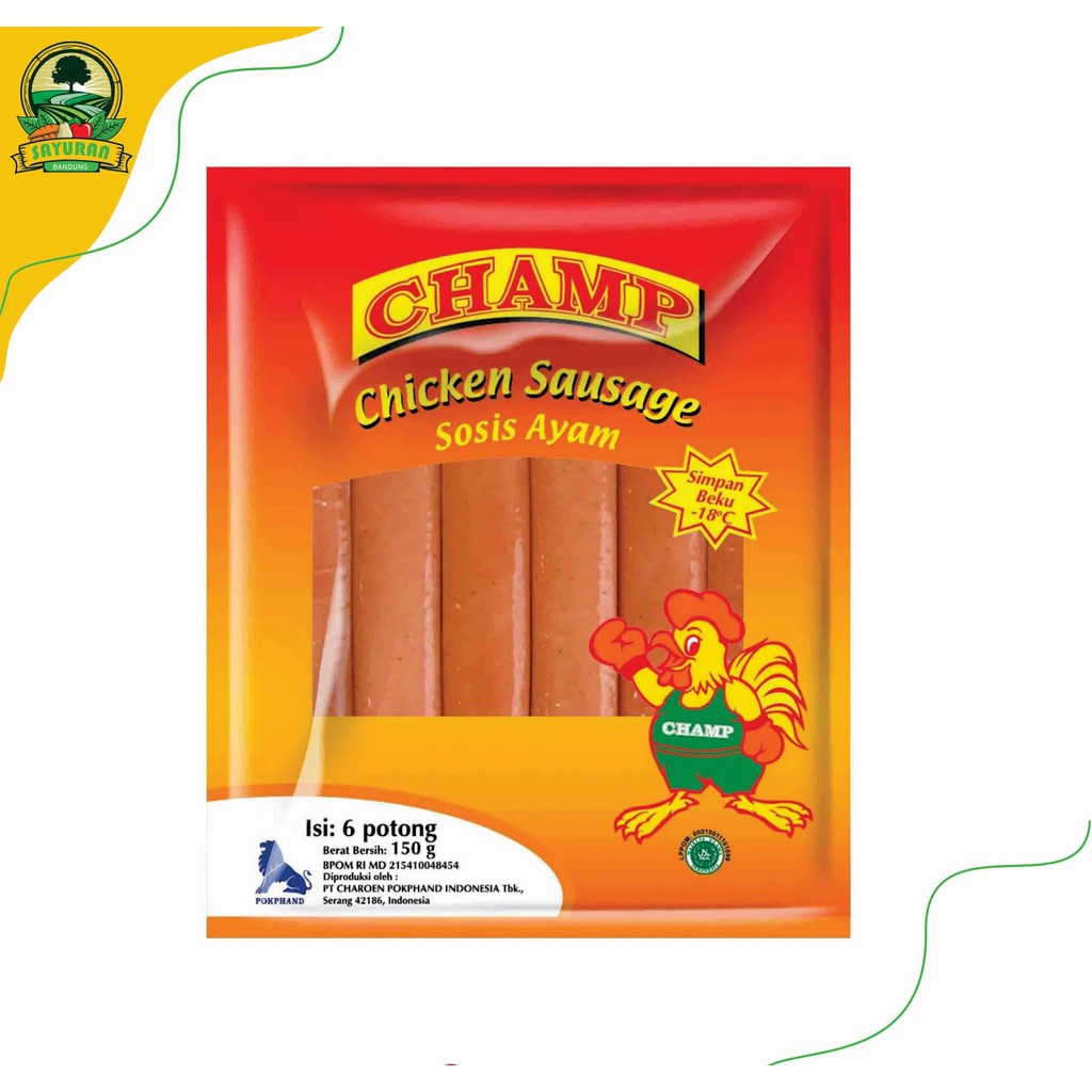

promo SOSIS CHAMP 150 GRAM