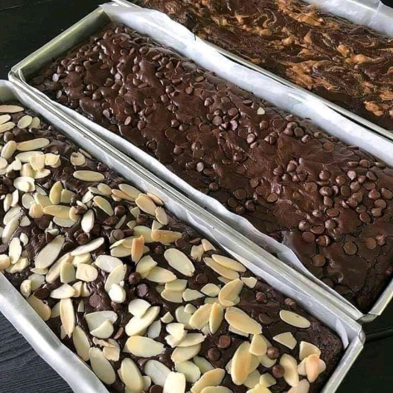 Cetakan Kue Brownies Persegi Panjang / Loyang Sekat Brownis / Cetakan Brownis Sekat