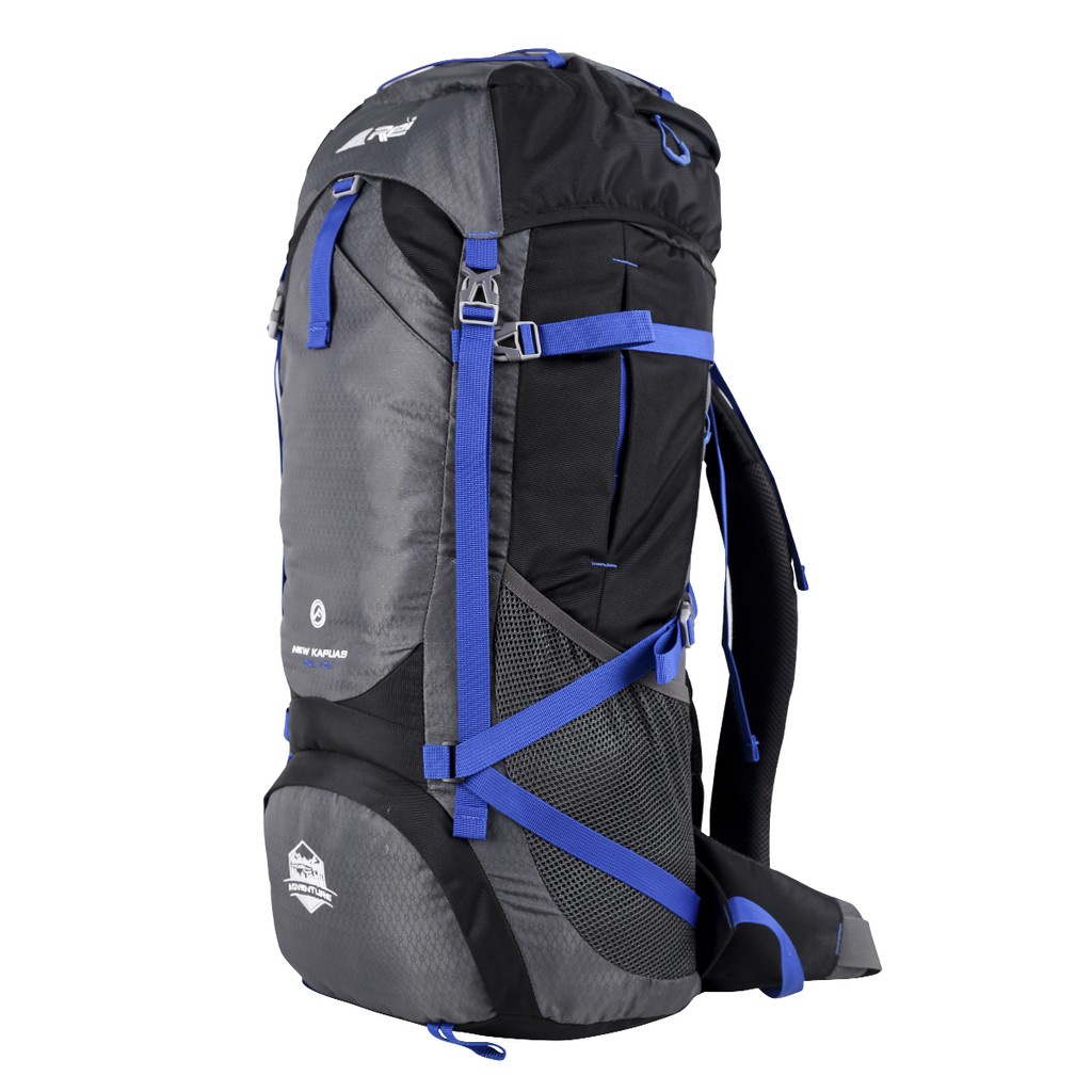 TAS GUNUNG CARRIER REI AREI OUTDOORGEAR NEW KAPUAS 60+5L INCLUDE RAINCOVER - ORIGINAL 100%