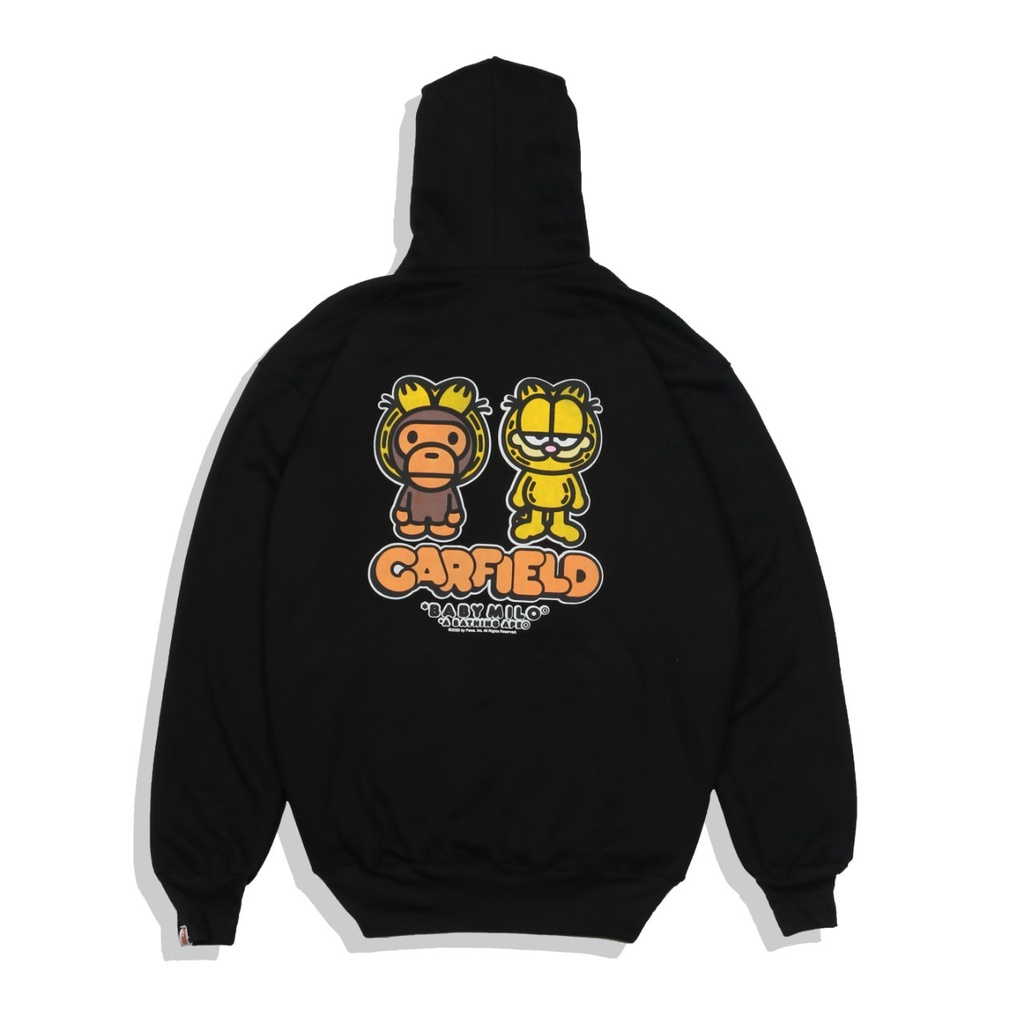 Jaket Sweater Hoodie GARFIELD BP – Black Edition Fashion Trendy Casual Pria Good Brand Quality Styli