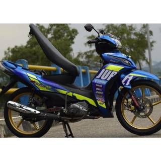 Decal Stiker Yamaha Jupiter Z1 Full Custom Desain Bebas Shopee Indonesia