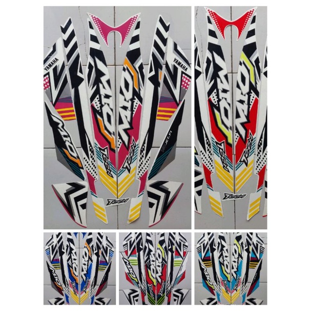 STRIPING ATAU STIKER LIST BODY MOTOR MIO J TEEN 2013