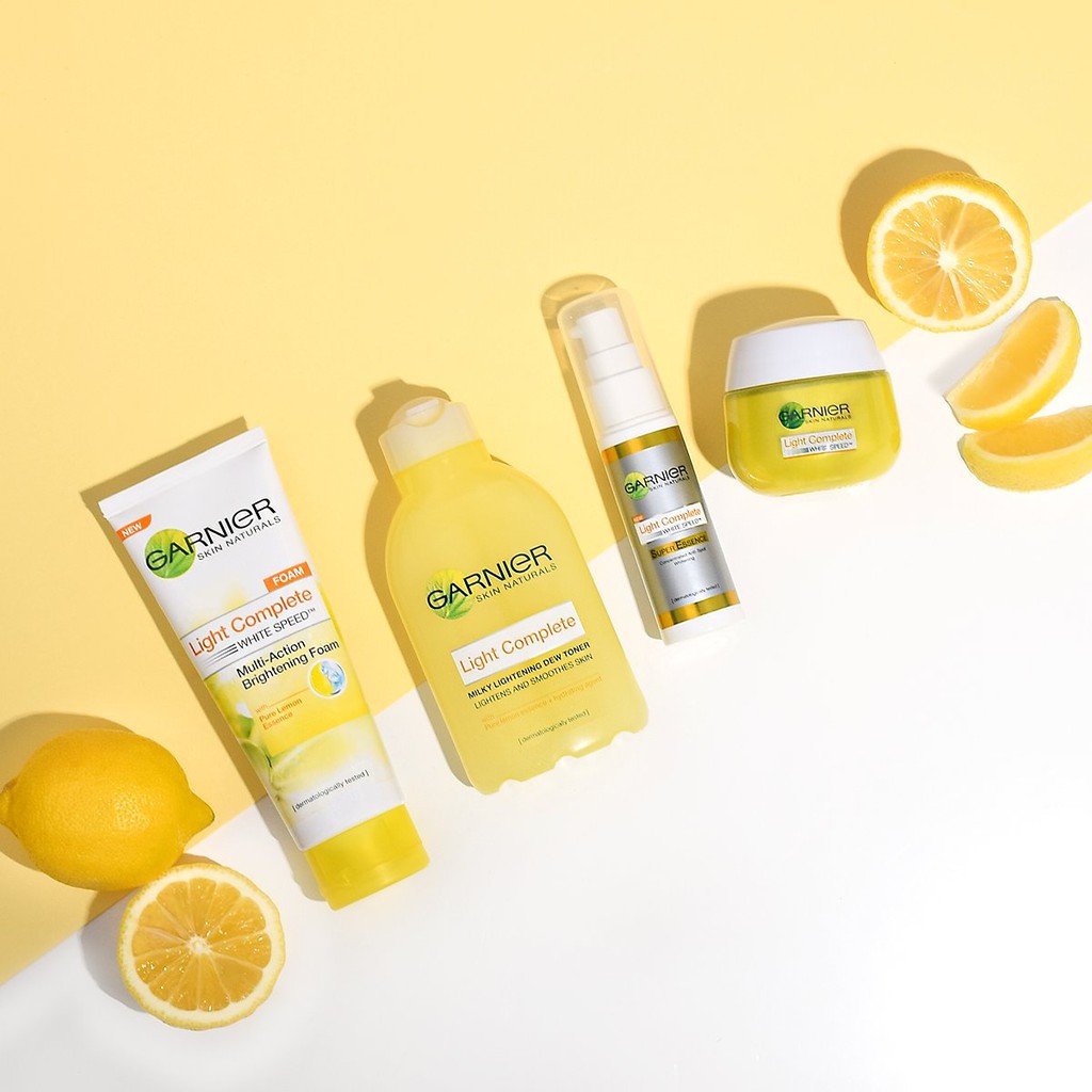 Garnier Bright Complete Series ( Foam, Cream Yoghurt, Cream Yuzu, Dew Toner, Booster)