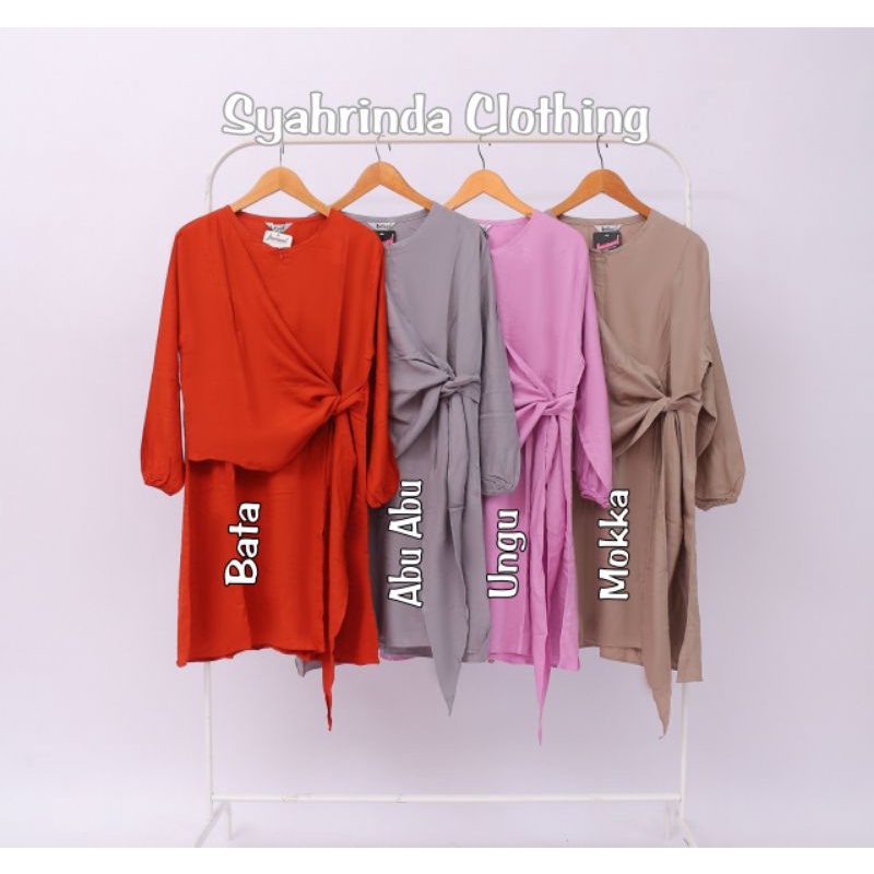 Tunik Polos Atasan Wanita Twill Premium Import Jescourt Collection