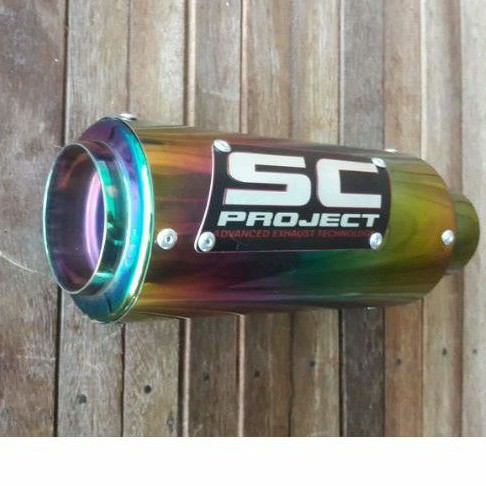 Knalpot SC PROJECT Rainbow Silincer Only
