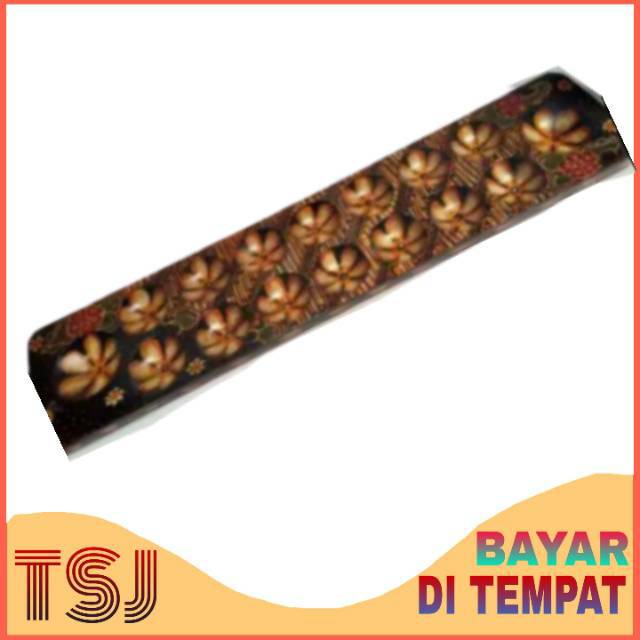 Congklak Dakon Kayu Batik Lubang 16 Free Biji Kerang