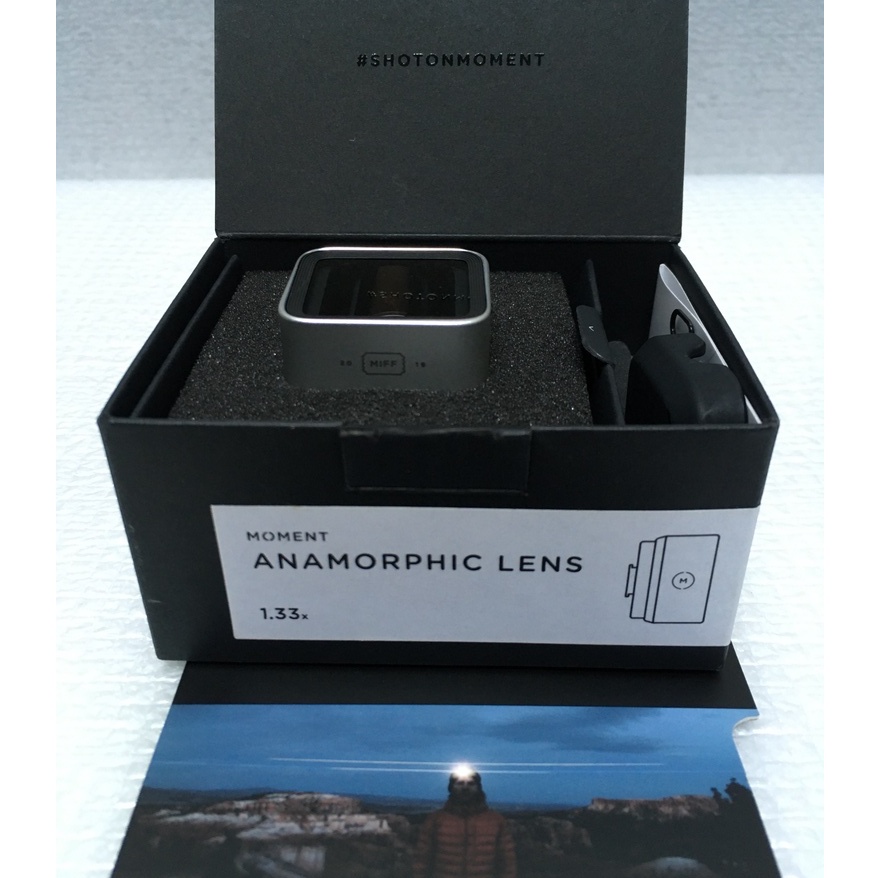 Lensa Anamorphic 1.33x Moment for iPhone, Samsung Galaxy, Google Pixel