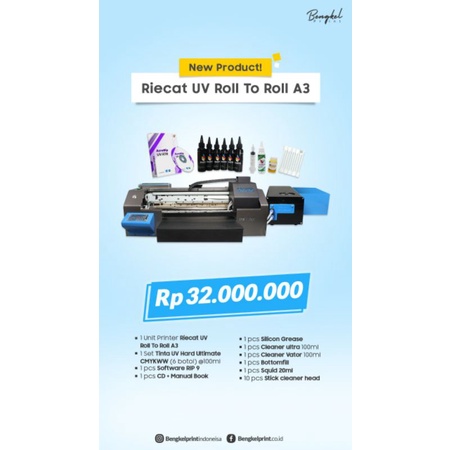 Riecat UV Roll To Roll A3