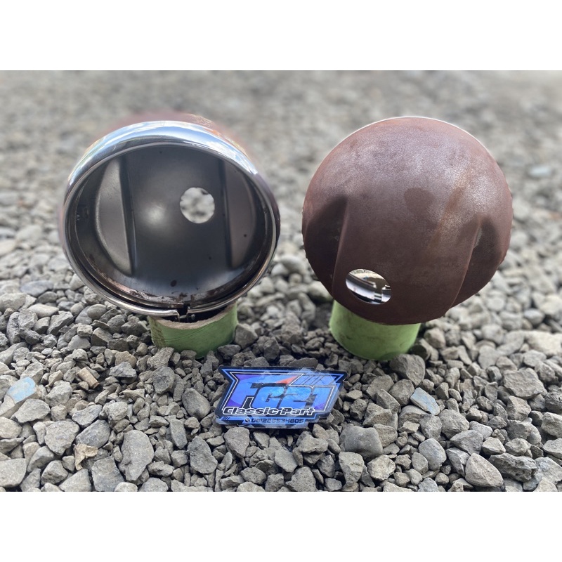 Batok lampu CB 125 HM 24 press mentah karat