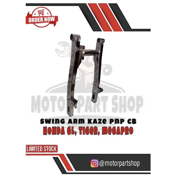 Swing Arm Arem Kaze crom pnp CB TIGER MEGAPRO bahan Tebal