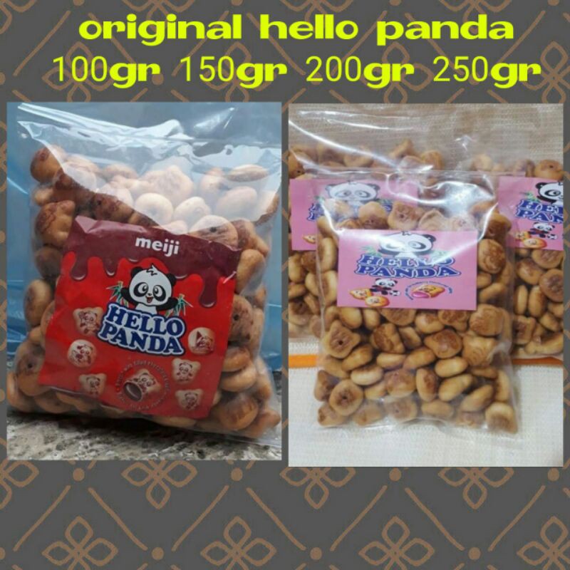 

ORIGINAL Hello panda COKLAT / STRAWBERY SIAP KIRIM