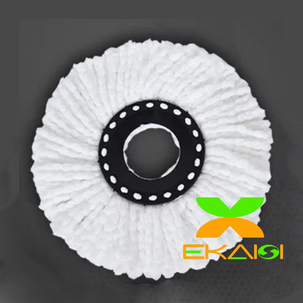 Ekaisi Refill kain spin mop / kain lap pel diameter 16cm