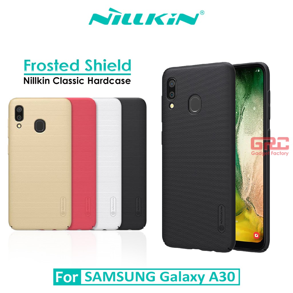 Hard Case SAMSUNG Galaxy A30 Nillkin Frosted Shield Casing Original