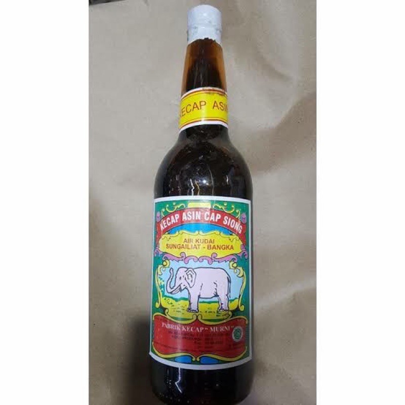 

Kecap Asin Bangka / kecap bangka / kecap asin bangka cap siong / kecap asin bangka cap gajah 600 ml